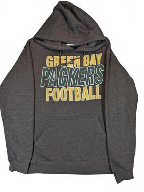 Junk Food Green Bay Packers Football Hoodie Pullover Graphic Mens Medium